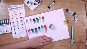 СЕКРЕТНЫЕ МАТЕРИАЛЫ: Это улучшит твои рисунки! [Всё о грануляции и флоккуляции в акварели]