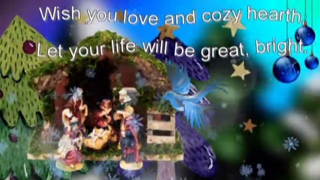 Красивые Поздравления на Рождество - YouTube смотреть онлайн