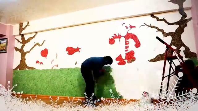 Мастер-класс по нанесению жидких обоев SILK PLASTER в Монголии смотреть онлайн