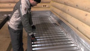 Каркас под заливку бетонной стяжки в деревянном доме. Электромонтаж с Игорем Гумени.