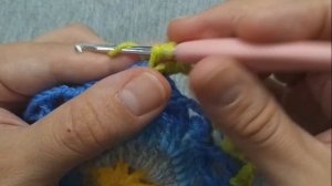 Большой КРАСИВЫЙ квадратный мотив крючком. Вязание крючком 2021.