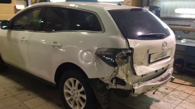 Кузовной ремонт Mazda CX7 смотреть онлайн