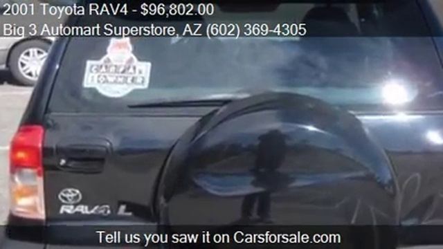 2001 Toyota RAV4 for sale in Chandler, AZ 85225 at the Big 3 смотреть онлайн