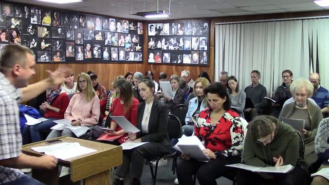 "Благослови душе" Рахманинов. Проект "Обиходная Литургия". 22.09.19. Регентские и певческие курсы. смотреть онлайн