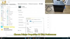 Aiyin IP 348A Thermal Receipt Printer Driver Installation Via USB Cable & Setting