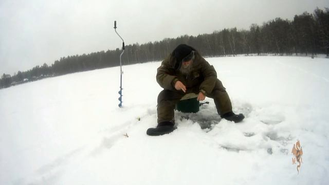 Рыбалка на мормышку в последний день января. Белое озеро. смотреть онлайн