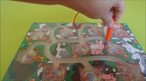 Melissa & Doug Числовой магнитный лабиринт обзор игрушки