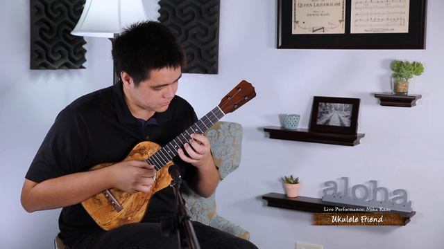Mika Kane and Custom Pepe Romero 'Mango' Tenor Ukulele UKULELE FRIEND: Live Performance смотреть онлайн