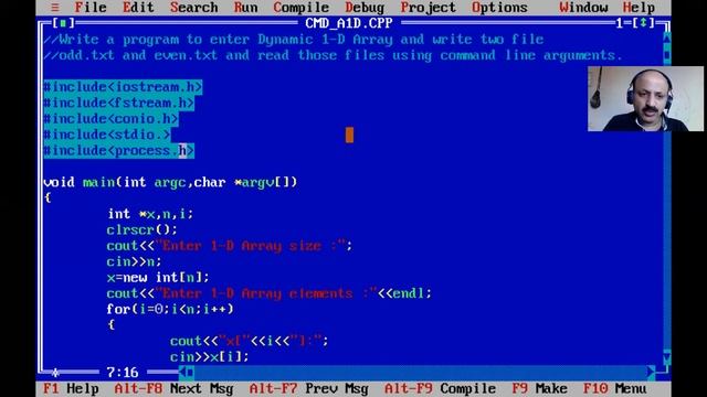 Command Line Arguments in File Management in C++ Programming Language
