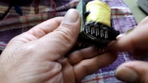 HIPER TYPE K800 диагностика силового трансформатора + Осциллограф, разборка