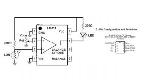 Включение света в темноте или как работает компаратор