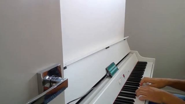 Piano beginner's Progress - 2 month practice with Simply Piano on Korg G1 Air смотреть онлайн