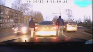 Быдло и бандиты на дороге   Bydlo on tre roads