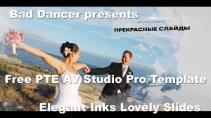 Free PTE AV Studio Pro project - Elegant Inks Lovely Slides ID 29082024