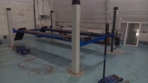 Демонтаж/монтаж четырехстоечного подъёмника oma 526B ( Werther 450AT)