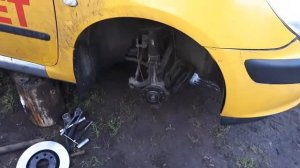 Peugeot 307 замена подвесного подшипника