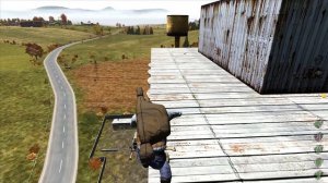 Прыжок с парашютом на Napf! Dayz Epoch