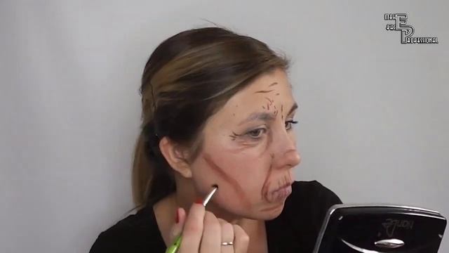 Аквагрим на Хеллоуин | Состаренное лицо | Старческий грим | Выпуск 70 смотреть онлайн