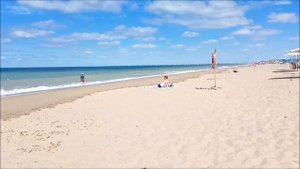 Саки.  База отдыха "ПРИБОЙ" - набережная, пляж