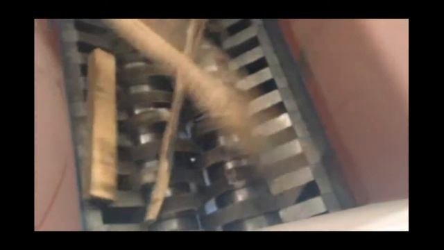 шреддер 3F для древесных отходов и ножи для шреддера