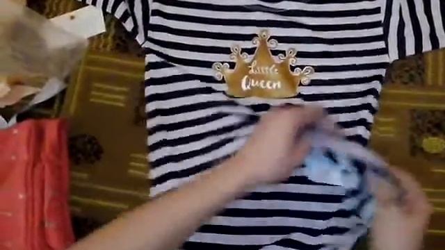 Тельняшка Корона Princess и коралловая туника на завязках (Ann Malaya — id280082093) смотреть онлайн