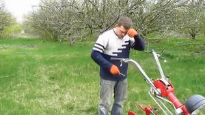 Как пахать в развал? Мотоблок Мотор Сич.