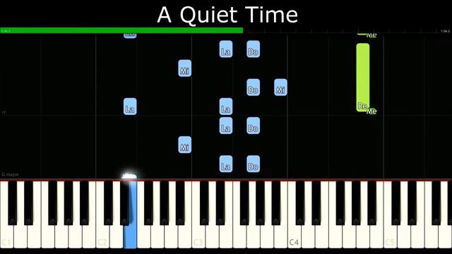 A Quiet Time [Piano Tutorial] | SHEET MUSIC + MIDI 🔥 смотреть онлайн