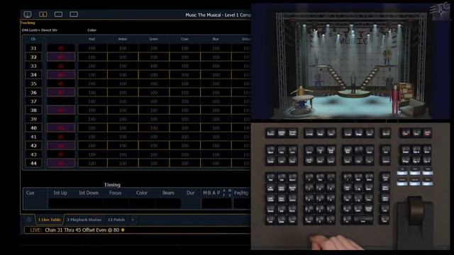 03,2 Смещение (Offset) в режиме «Live» (На сцене)