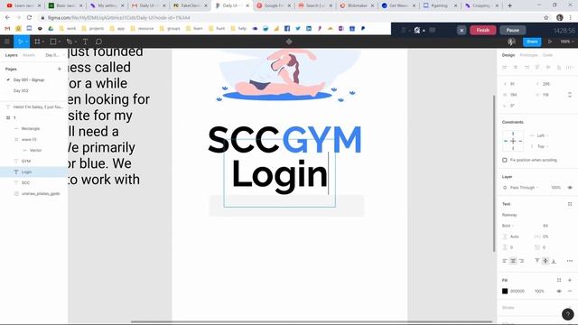 Sign Up Figma Speed Art #dailyUI смотреть онлайн