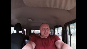 Первый выезд на УАЗ Хантер фургон. Вожу мебель.