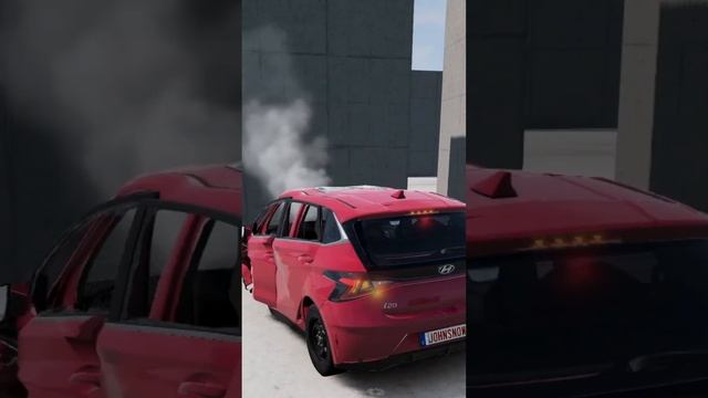 Hyundai i20 crash test #crashtest #crashteamracing #hyundai  #hyundaii20