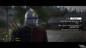 Theresa finds out that Henry is cheating on her - A Woman's Lot DLC - Kingdom Come Deliverance