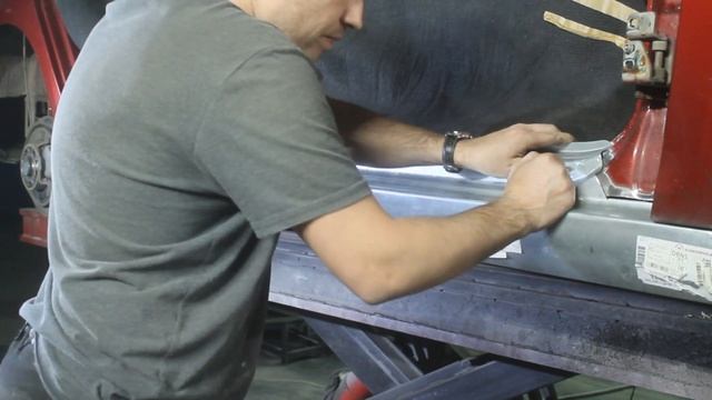 Замена порогов.Как заменить пороги.