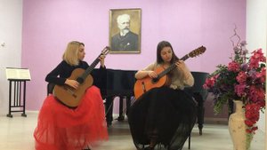 «Белая румба» О.Копенков. Исп.Куприянова Е.В., Музалькова К.О.