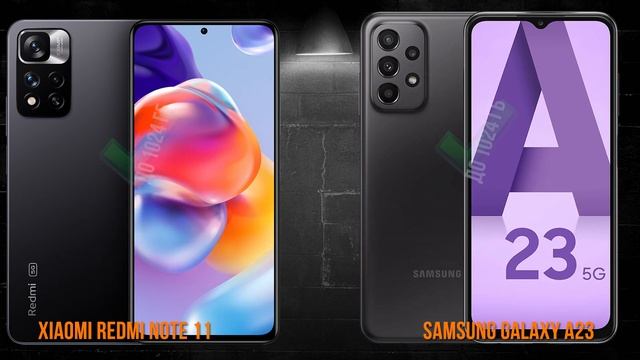 Xiaomi Redmi Note 11 против Samsung Galaxy A23 смотреть онлайн