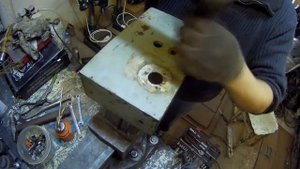 Восстановление сверлильного станка 2Г106П  часть № 1