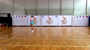 AEROBIC GYMNASTICS  SEN IW   Гребнева Анна  Новосибирск