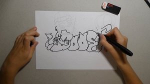 How To Draw the Word BOOST | Graffiti | DrawVarious