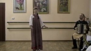 ЛЕТЯТ УТКИ, ДВА ГУСЯ частушки. Сольное народное пение ЗАТЕЯ.