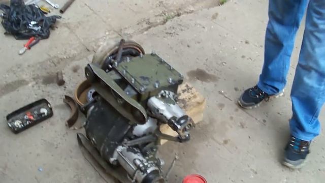 ГАЗ 66 С ТУРБО-ДИЗЕЛЬНЫМ ДВИГАТЕЛЕМ DAF ч.1 смотреть онлайн