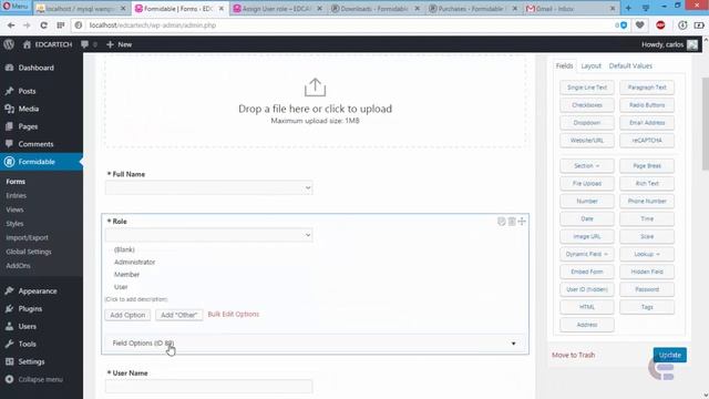 Create User Role On User Registration Form with Formidable Pro смотреть онлайн
