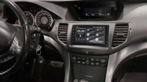 Honda Accord 8 - установка магнитолы Android + 2 усилителя Blaupunkt