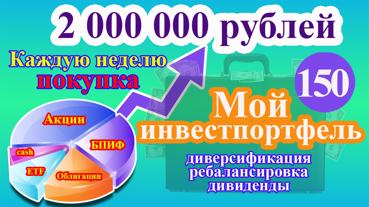 Мой инвестиционный портфель. Выпуск 150