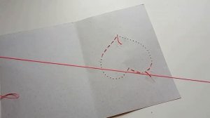 Творческая мастерская "Летний калейдоскоп" открытка в технике Изонить "Сердце"
