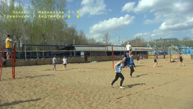 Пляжный волейбол / Микс / Полько-Маркелова vs Грищенков-Киртянова / Магнитогорск / 29-04-2023 смотреть онлайн