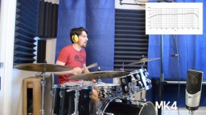 AKG C 214 vs Sennheiser MK4 - Condenser Mics Shootout on Drums Overhead - Want 2 Check