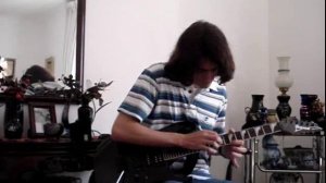 Guitar solo on Dimarzio evolution bridge pickup dp159 Ibanez rg 170