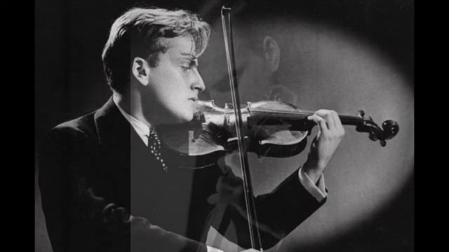 Paganini: Capriccio in sol minore op. 1 nr. 6   - Yehudi Menuhin violino  George Enescu piano