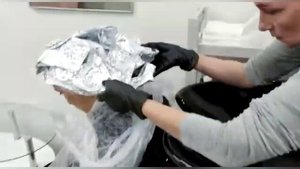 Из черного в блонд за 5 часов