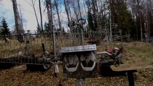 Старое кладбище, велопробег.